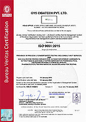 Bureau Veritas - ISO 9001: 2015 certificate