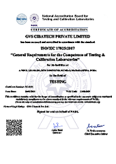 NABL Certificate